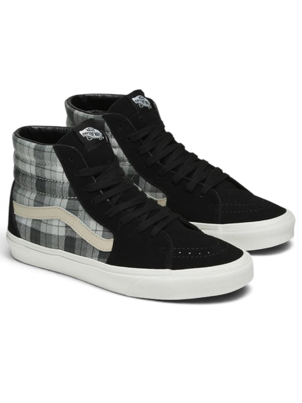 Vans Sk8-Hi In Grunge Plaid